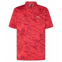 [해외]오클리 APPAREL Duality Jacquard 반팔 폴로 셔츠 140752960 Duality Swirl Red