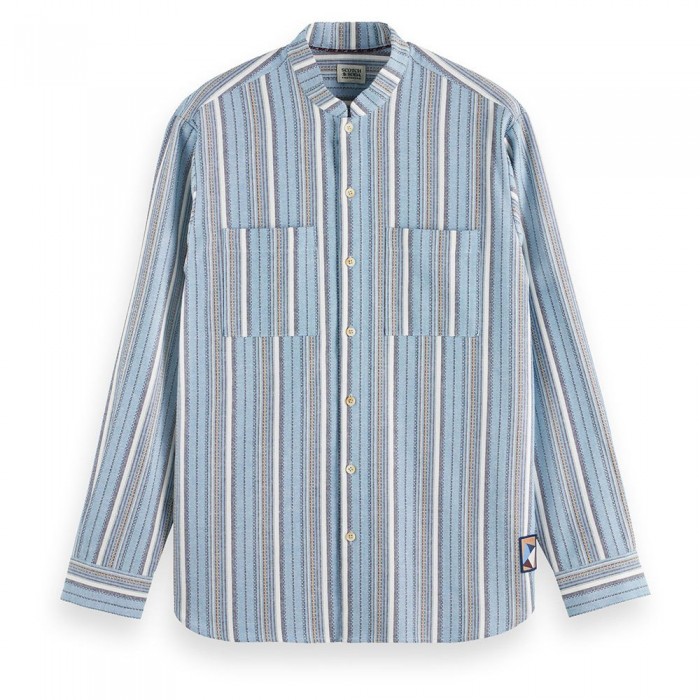 [해외]SCOTCH & SODA 178411 긴팔 셔츠 141236322 Blue Stripe