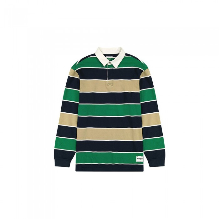 [해외]랭글러 Rugby 긴팔 폴로셔츠 140873322 Navy Stripe