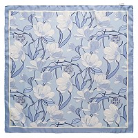 [해외]간트 Magnolia Print Silk 스카프 140869440 Ice Blue