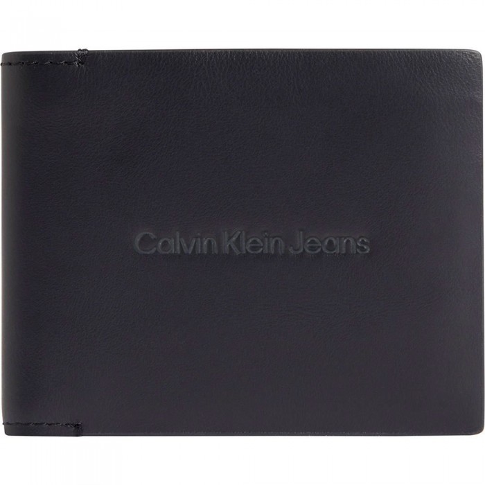 [해외]캘빈클라인 JEANS Logo Print Bifold Id 지갑 140907954 Black