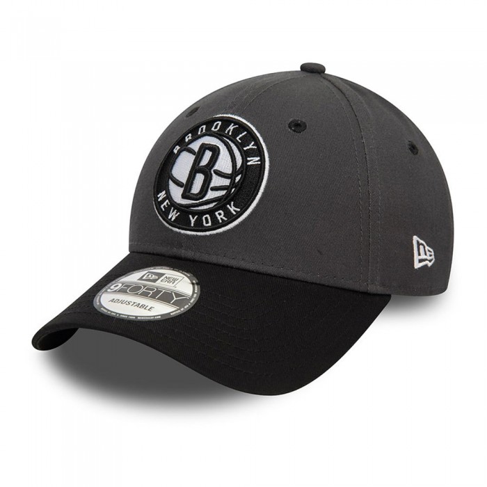 [해외]뉴에라 NBA Side Patch 9Forty? Brooklyn Nets 모자 141118878 Dk Grey