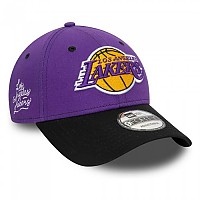 [해외]뉴에라 NBA Side Patch 9Forty? Los Angeles Lakers 모자 141118880 Purple