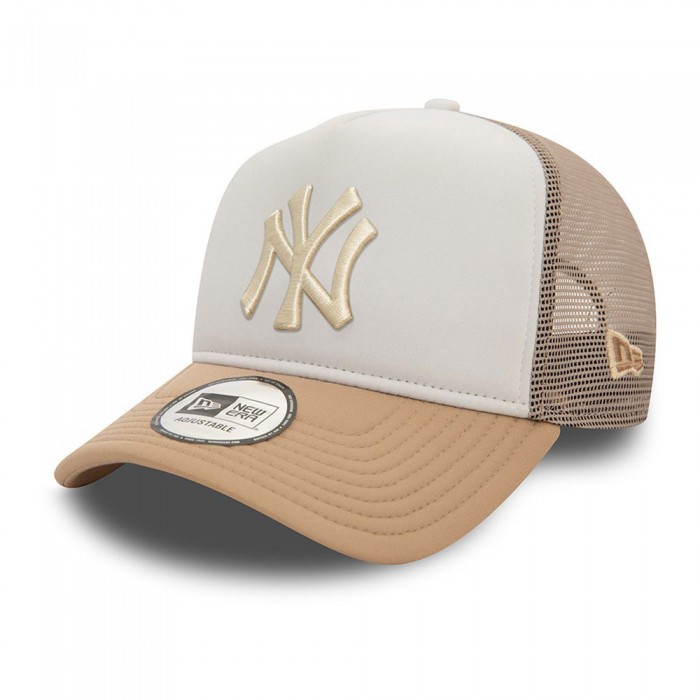 [해외]뉴에라 World Series New York Yankees 트럭 운전사 모자 141118916 Med Beige