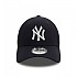 [해외]뉴에라 MLB Side Patch 9Forty New York Yankees 모자 141163599 Navy