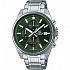 [해외]카시오 Edifice 시계 139808738 Silver Grey / Bottle Green / Mineral