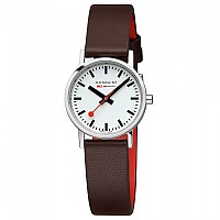 [해외]몬데인 Classic 30 mm 시계 141252241 White / Brown Vegan Grape Leather