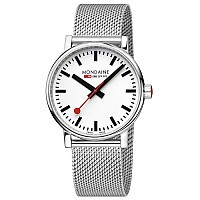 [해외]몬데인 Evo2 2 Gents 시계 141252244 White / Stainless Steel Polished Mesh