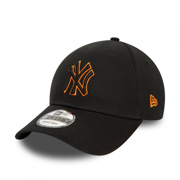 [해외]뉴에라 팀 Outline 9Forty New York Yankees 모자 140590779 Black / Black