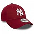 [해외]뉴에라 League Ess 9Twenty New York Yankees 모자 140595580 Dark Red