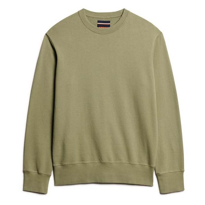 [해외]슈퍼드라이 Classic Essential 스웨트셔츠 141305111 Light Khaki Green