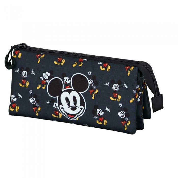 [해외]KARACTERMANIA Disney Mickey Mouse 룩s Triple 필통 14141084370 Black