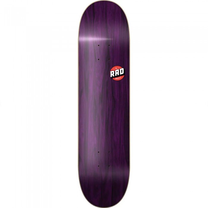 [해외]RAD SKATEBOARDS Blank Logo 스케이트보드 데크 14141115323 Purple Maple