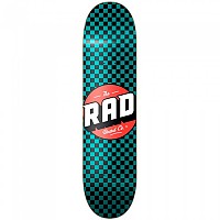 [해외]RAD SKATEBOARDS Checker 스케이트보드 데크 14141115329 Black / Turquoise Green