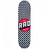 [해외]RAD SKATEBOARDS Checker 스케이트보드 데크 14141115331 Black White