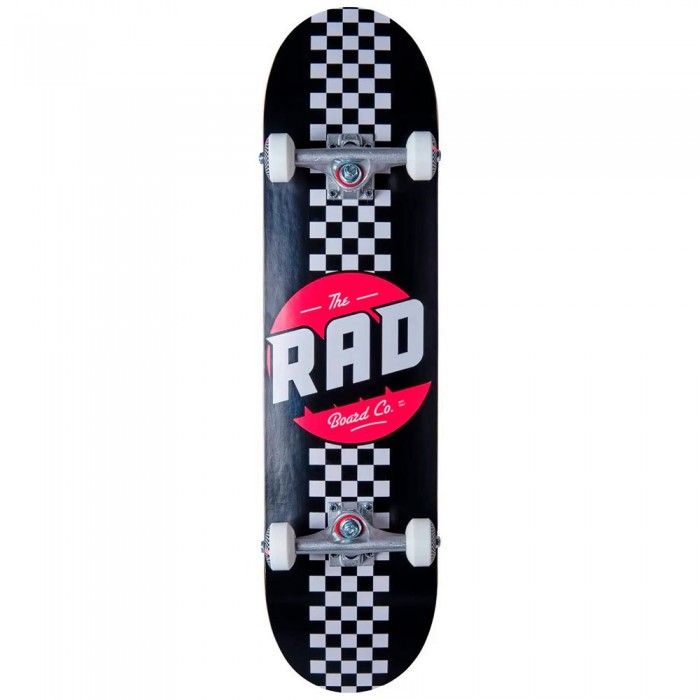 [해외]RAD SKATEBOARDS Checker Stripe 스케이트보드 14141115332 Black