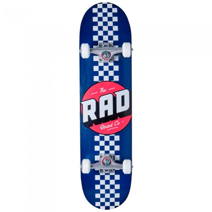 [해외]RAD SKATEBOARDS Checker Stripe 스케이트보드 14141115333 Navy