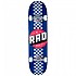 [해외]RAD SKATEBOARDS Checker Stripe 스케이트보드 14141115333 Navy