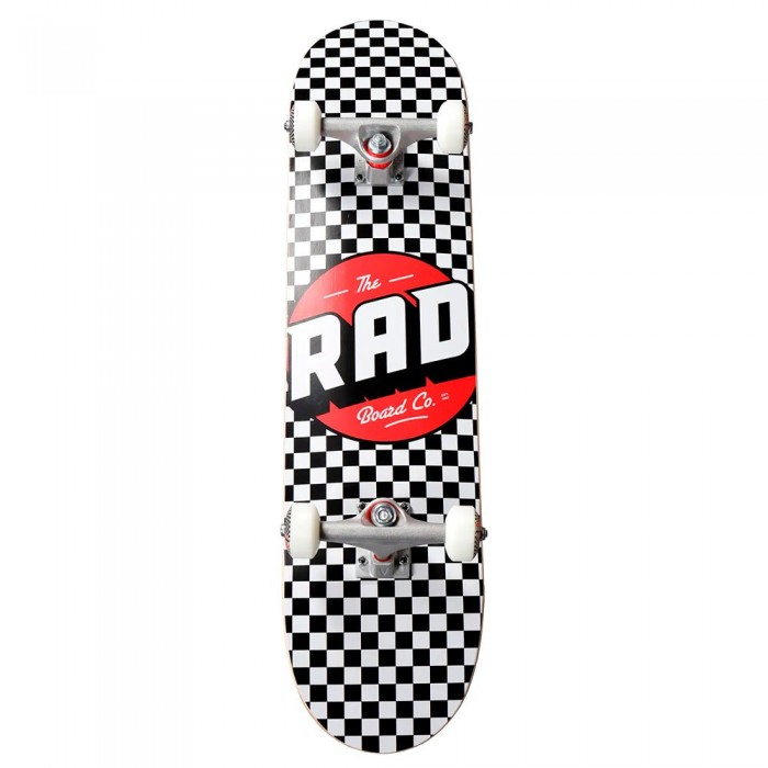 [해외]RAD SKATEBOARDS Checkers Progressive 스케이트보드 14141115337 Black White