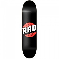 [해외]RAD SKATEBOARDS Solid Logo 스케이트보드 데크 14141115354 Black Red