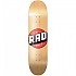 [해외]RAD SKATEBOARDS Solid Logo 스케이트보드 데크 14141115357 Natural Maple / Natural Maple