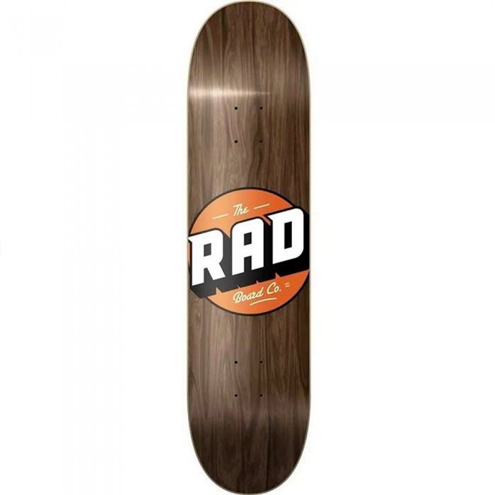 [해외]RAD SKATEBOARDS Solid Logo 스케이트보드 데크 14141115361 Vintage Maple / Vintage Maple