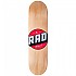 [해외]RAD SKATEBOARDS Solid Logo 스케이트보드 데크 14141115362 Wood