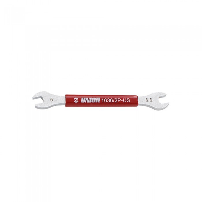 [해외]UNIOR 1636/2P-US 5.5/6 mm 양면 스포크 렌치 1141314020 Red