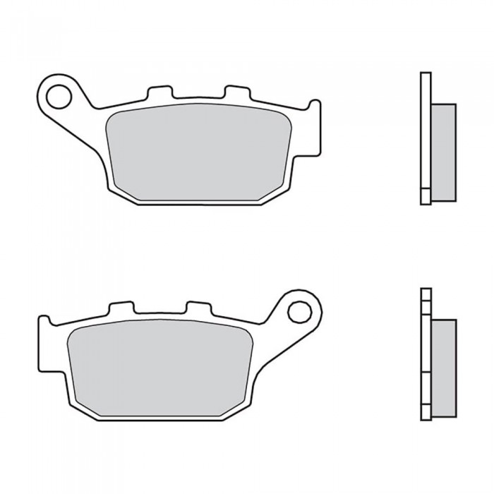 [해외]BREMBO 07029 유기 브레이크 패드 9140880860 Black