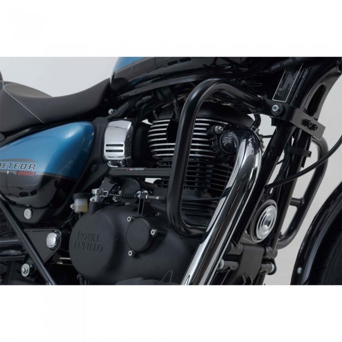 [해외]SW-MOTECH Royal Enfield Meteor 350 19 튜브형 엔진 가드 9141133806 Black