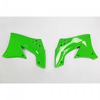 [해외]UFO Kawasaki KXF 450 2011 라디에이터 커버 9141290140 Green KX