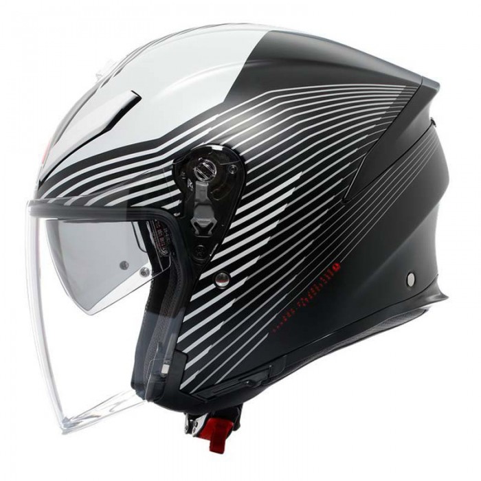 [해외]AGV K5 Jet Evo 오픈 페이스 헬멧 9141295570 Control Matt Black / White