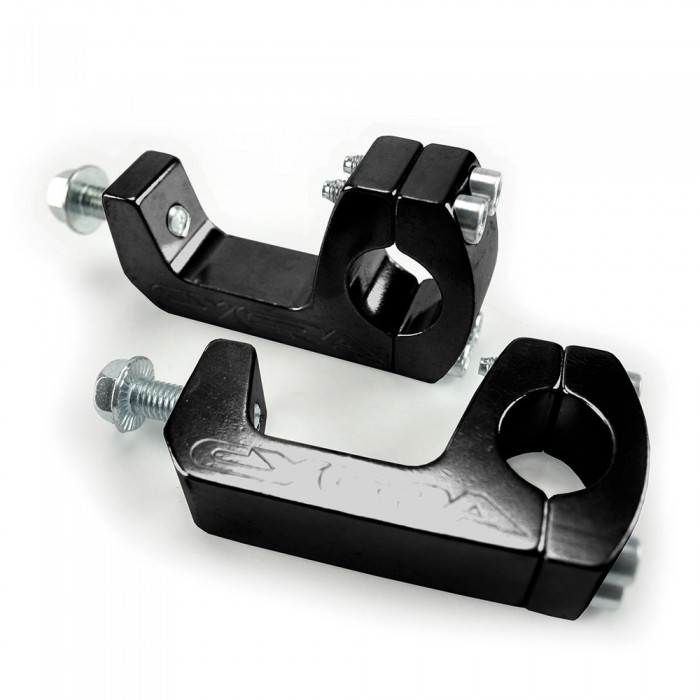 [해외]CYCRA 핸드가드 닻 U-Clamps Standard 7/8´´ 1CYC-1151-12 9140862544 Black