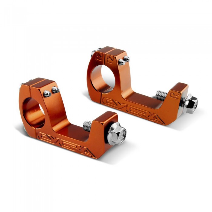 [해외]CYCRA 핸드가드 닻 U-Clamps T-2 Set 1CYC-1156-22 9140862547 Orange