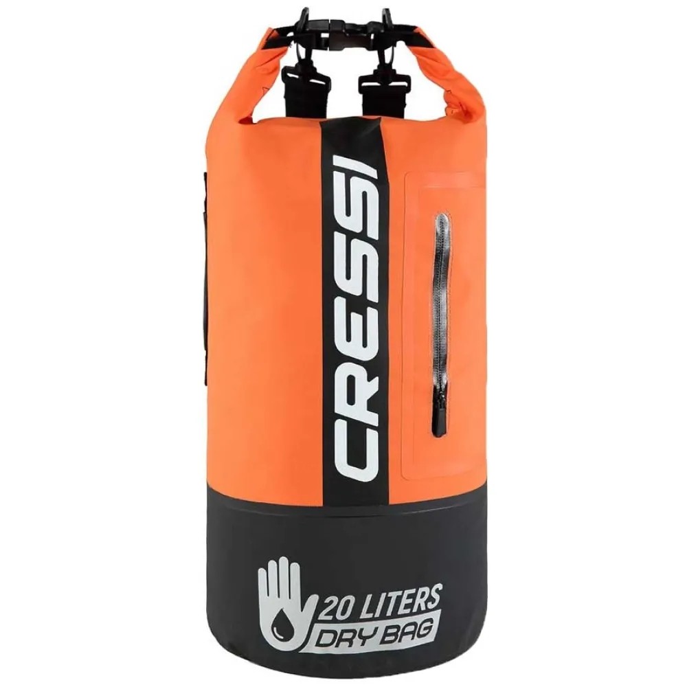 [해외]크레시 PVC Premium 20L 드라이백 6140933546 Black / Orange