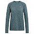 [해외]오들로 Crew Essential Seamless 긴팔 티셔츠 6140799492 Provincial Blue Melange