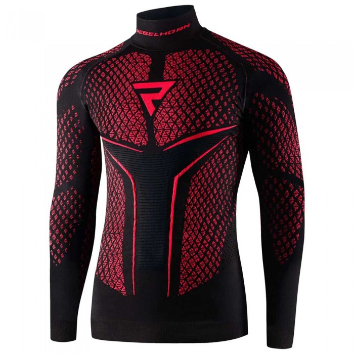 [해외]REBELHORN Thermoactive Therm II 긴팔 베이스 레이어 6139932339 Black / Red