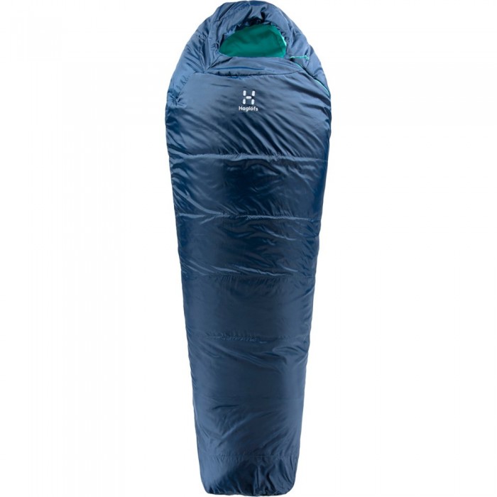 [해외]하그로프스 Musca -1ºC Sleeping Bag 4137443326 Midnight Blue / Mint