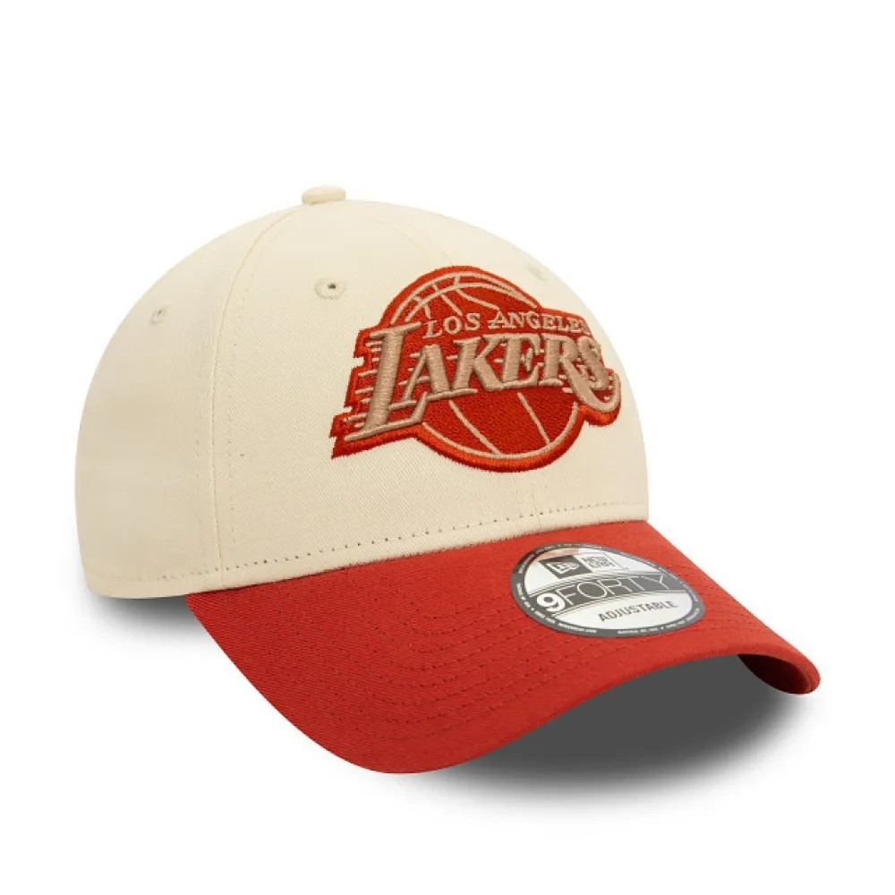 [해외]뉴에라 Colour Block 9Forty LA Lakers 모자 141163358 Light Beige