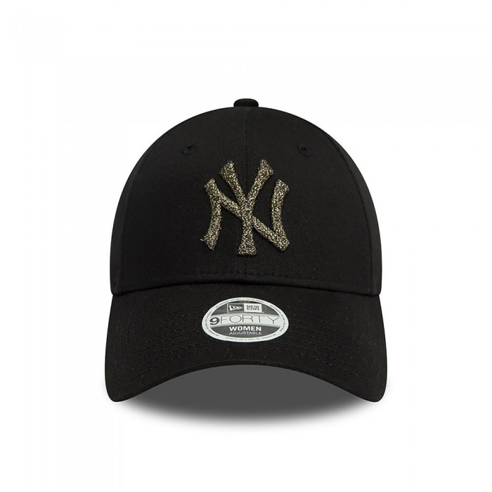 [해외]뉴에라 Metallic Logo 9Forty New York Yankees 모자 141163528 Black