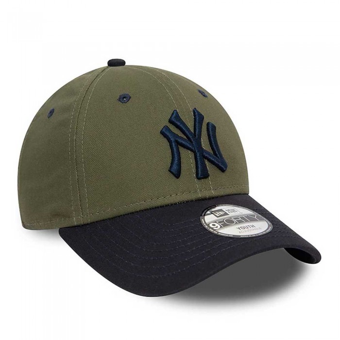 [해외]뉴에라 Youth Contrast 9Forty New York Yankees 주니어 모자 141164000 Green Med