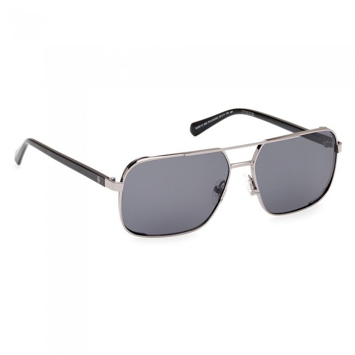 [해외]GUESS 편광 선글라스 GU00119 140805639 Shiny Gunmetal / Smoke Polarized