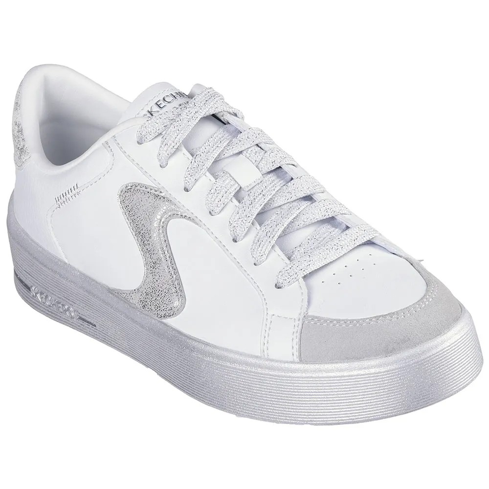 [해외]스케쳐스 Hiland 운동화 141115895 White Duraleather / Silver Trim