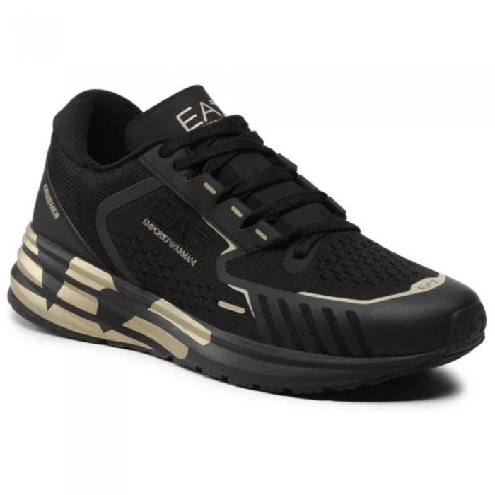 [해외]EA7 EMPORIO 아르마니 Crusher Distance Ref 운동화 140772812 Triple Black / Gold