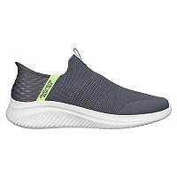 [해외]스케쳐스 Ultra Flex 3.0 운동화 140624624 Charcoal Knit / Lime Trim