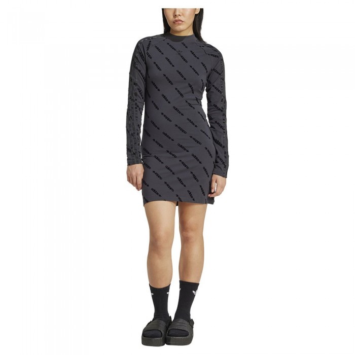 [해외]아디다스 ORIGINALS Monogram Bodycon 드레스 141129868 Carbon