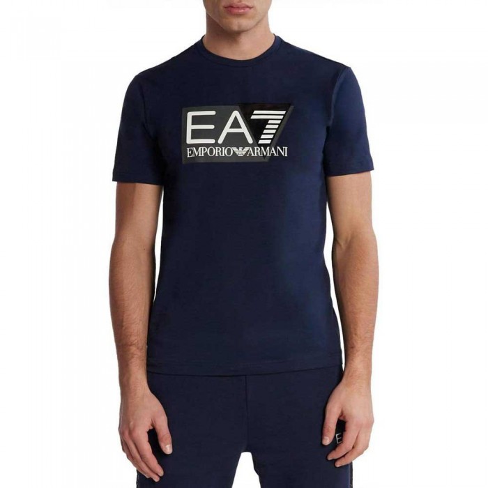 [해외]EA7 EMPORIO 아르마니 3DPT62 반팔 티셔츠 140772599 Navy Blue