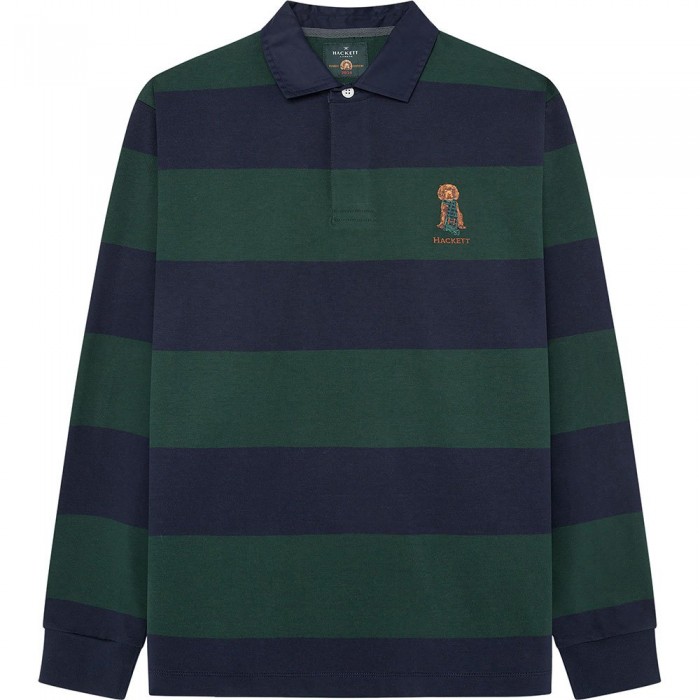 [해외]해켓 Harry 긴 소매 폴로 141107382 Navy / Green