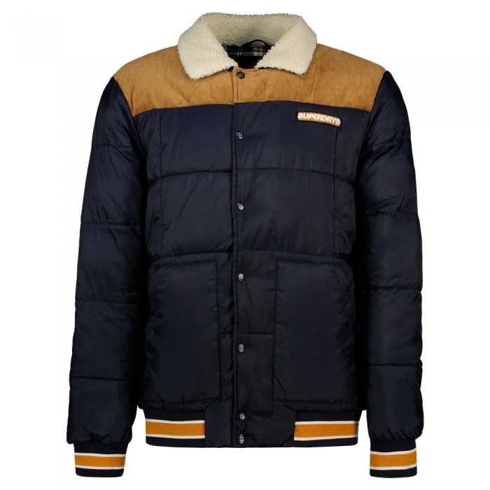 [해외]슈퍼드라이 Downhill Racer Box Quilt 자켓 141291781 True Navy