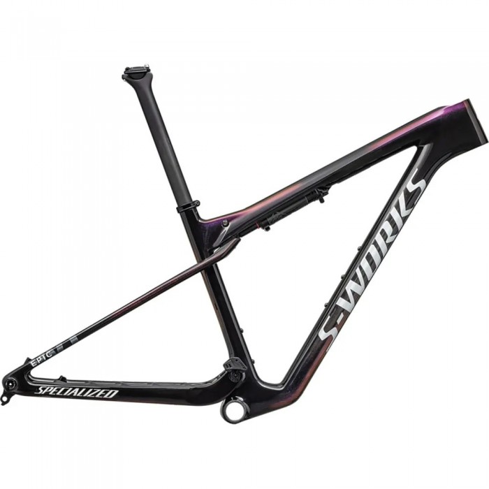 [해외]스페셜라이즈드 S-Works Epic World Cup 2025 MTB 프레임 1141334857 Carbon / Red Pearl / Chameleon